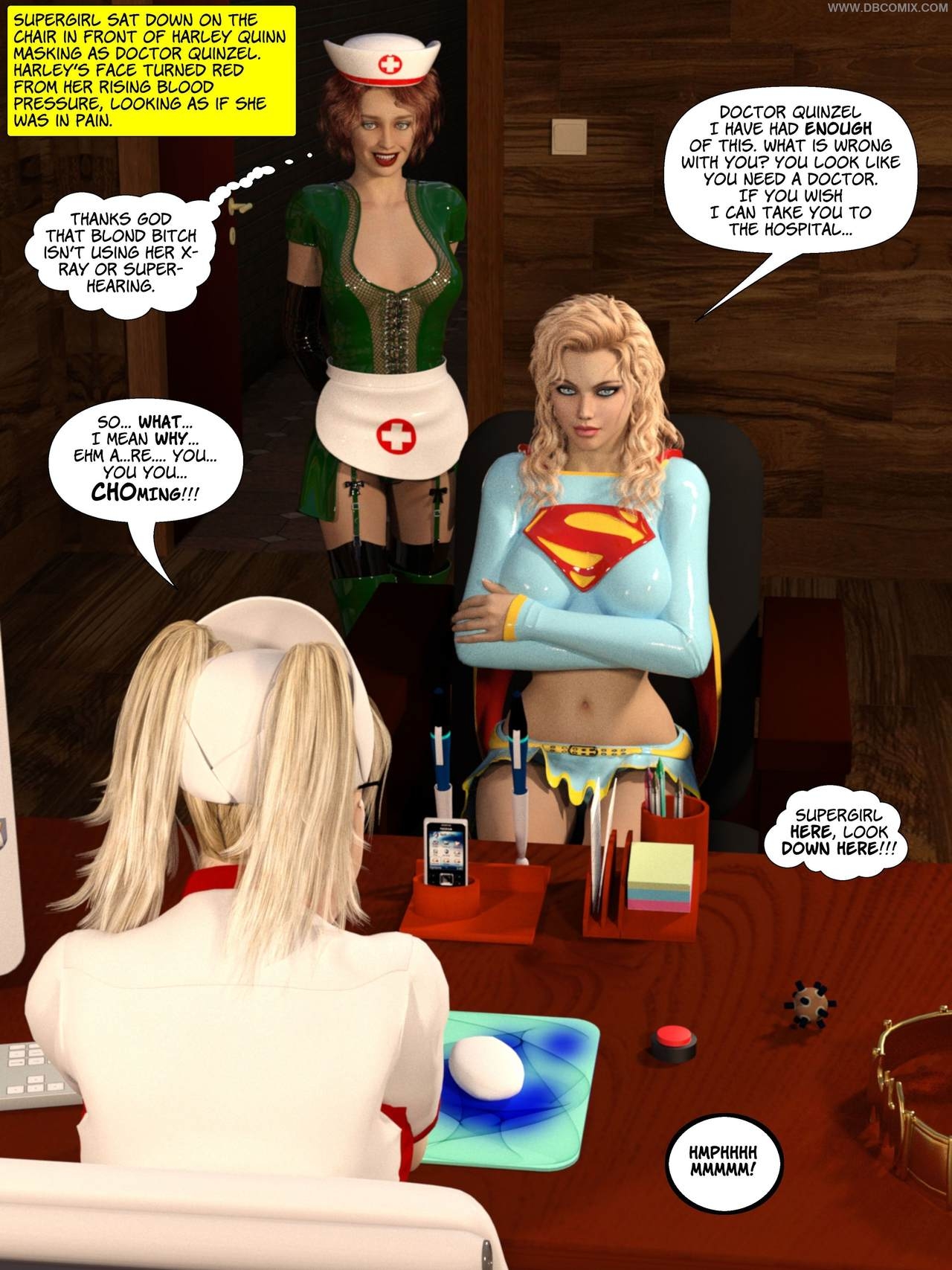 [DBComix] New Arkham for Superheroines 5 - All Work and No Play 67