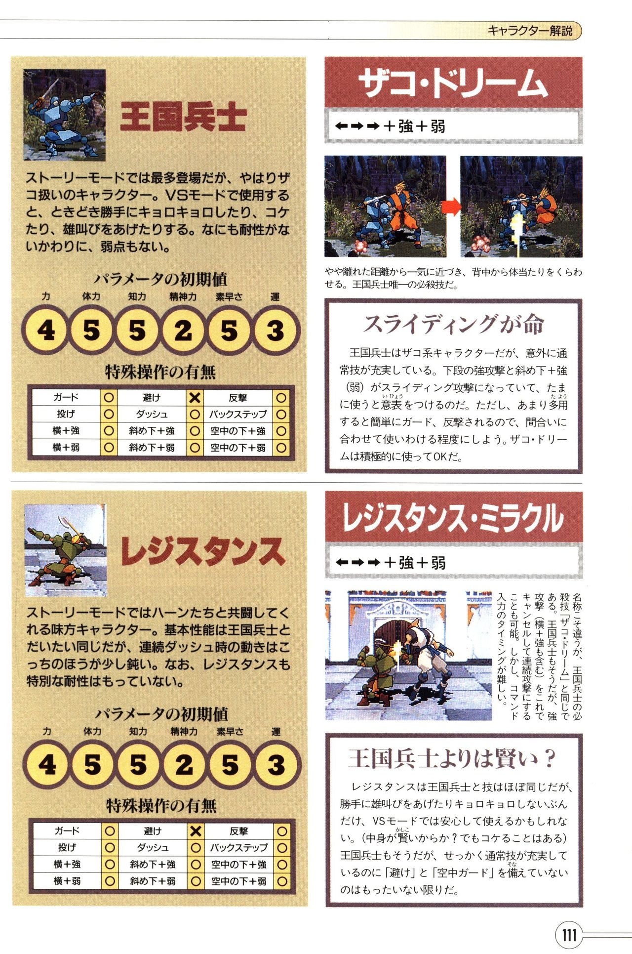 Guardian Heroes Perfect Guide (Sega Saturn magazine books) 113