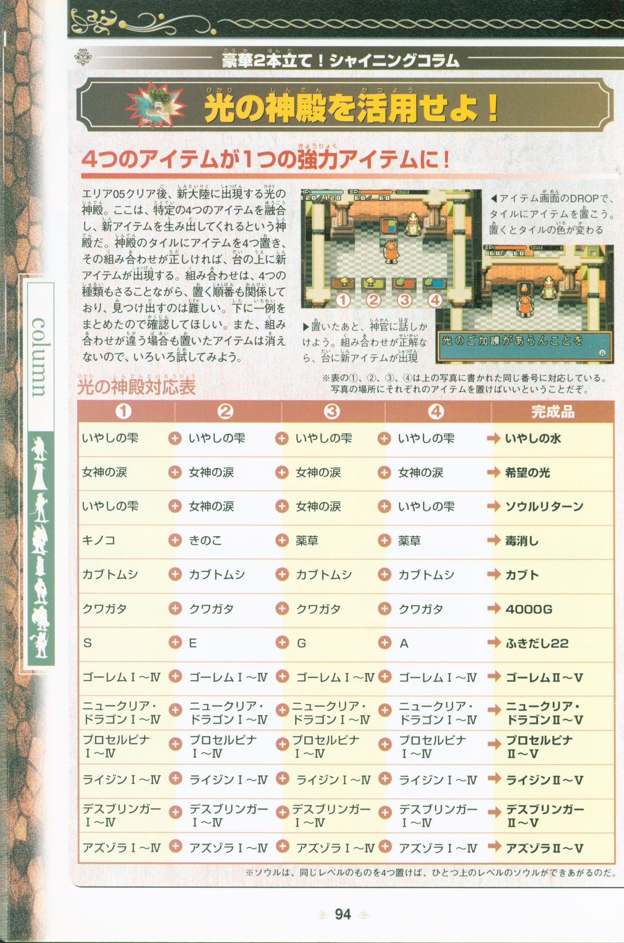 Shining Soul II Victory Strategy 96