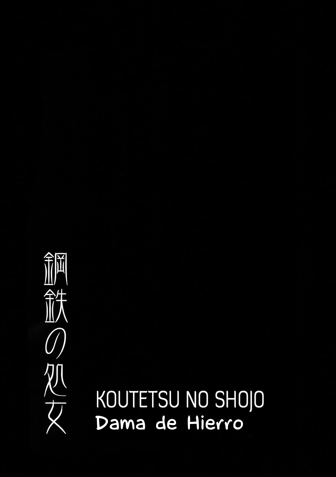 (Ou no Utsuwa 5) [PureSlider. (Matsuo)] Koutetsu no Shojo (Fate/Zero) [Spanish] [junsuhiro] 1
