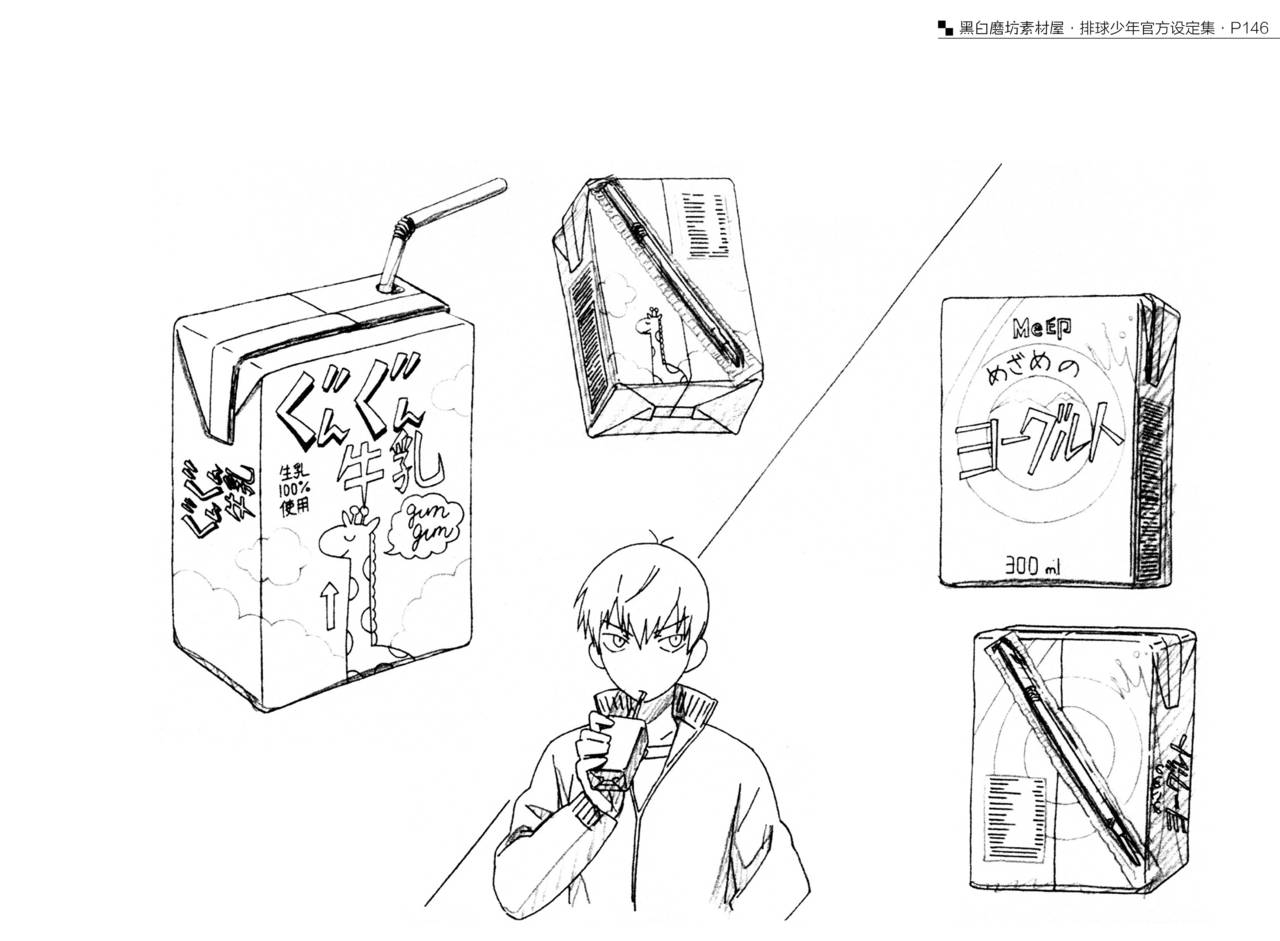 Haikyuu Animation Reference Materials Settei 145