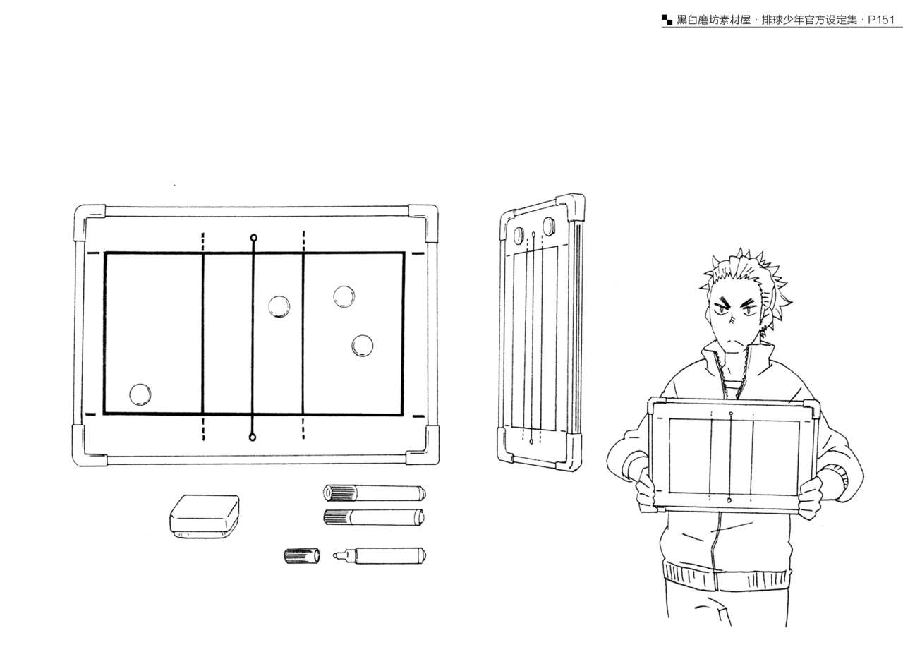 Haikyuu Animation Reference Materials Settei 150