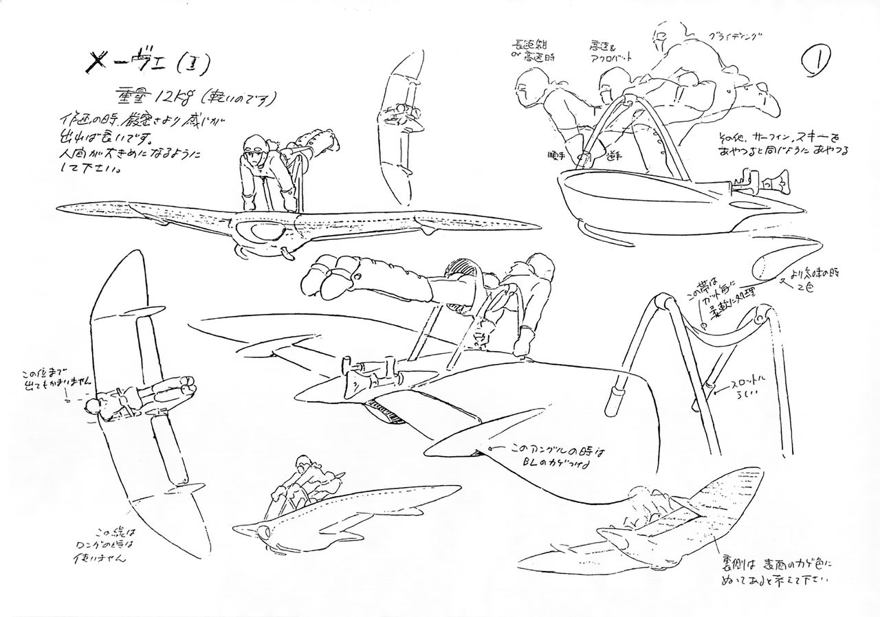 Nausicaa Animation Reference Materials Settei 28