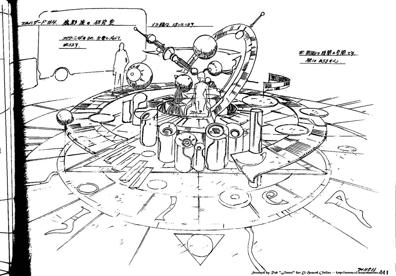 El-Hazard OVA Animation Reference Materials Settei 198