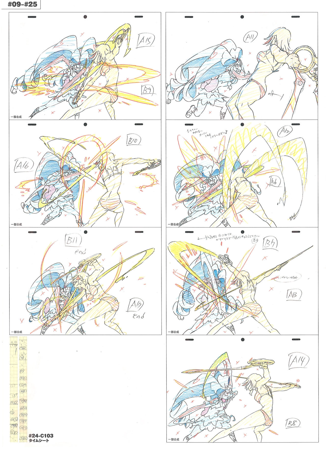 Kill la Kill Animation Gengashuu Vol. 3 225