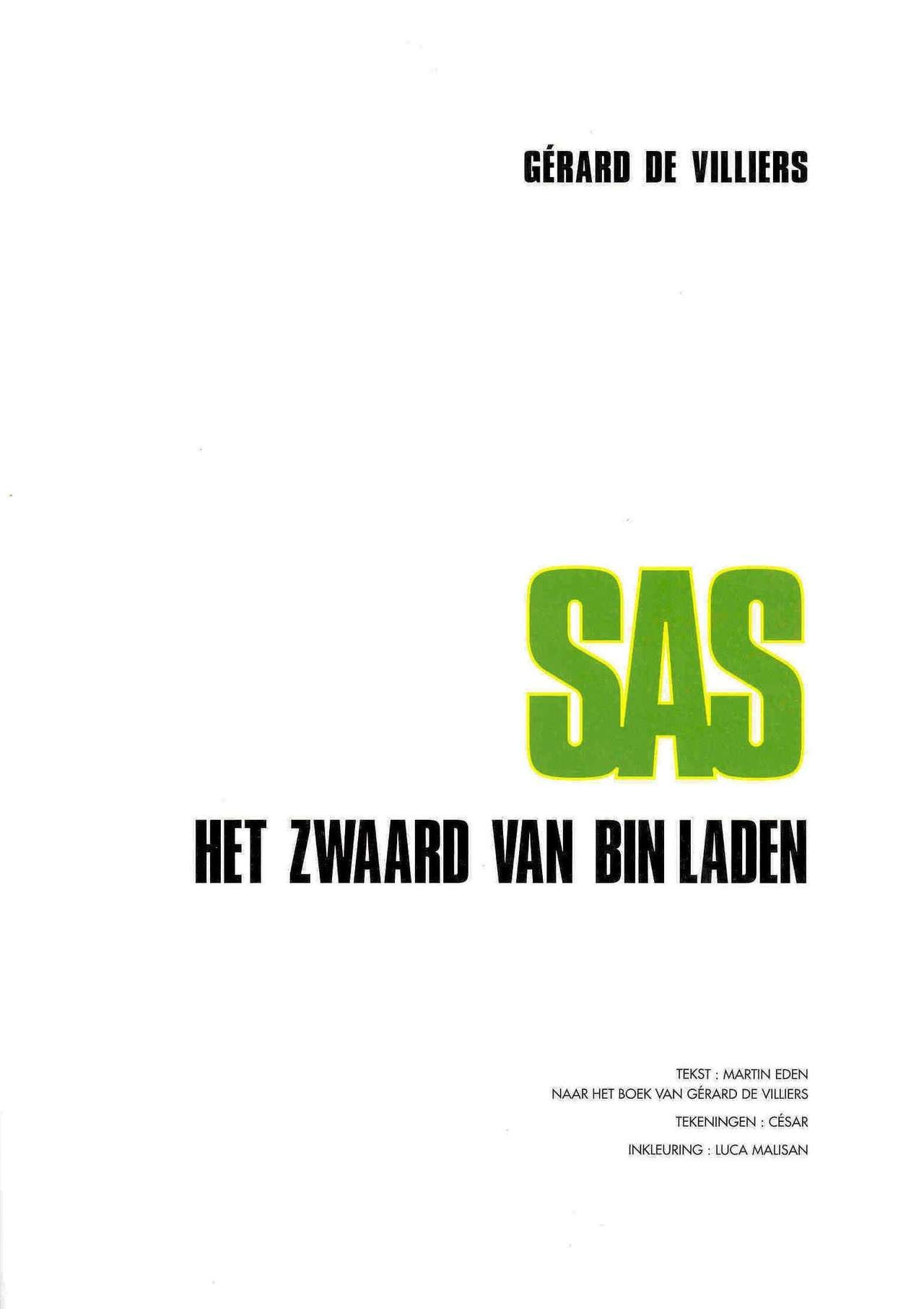 SAS - 02 - Het Zwaard Van Bin Laden (Dutch) 1