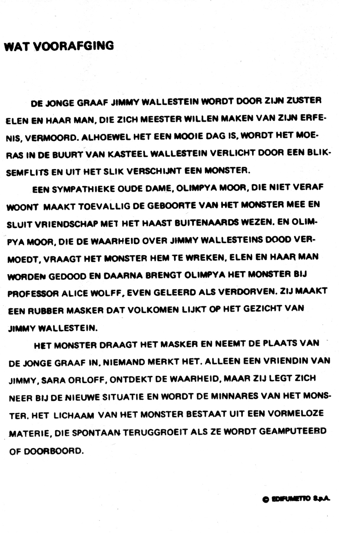 Wallestein Het Monster - 038 - Dodelijke Spionage (Dutch) 2