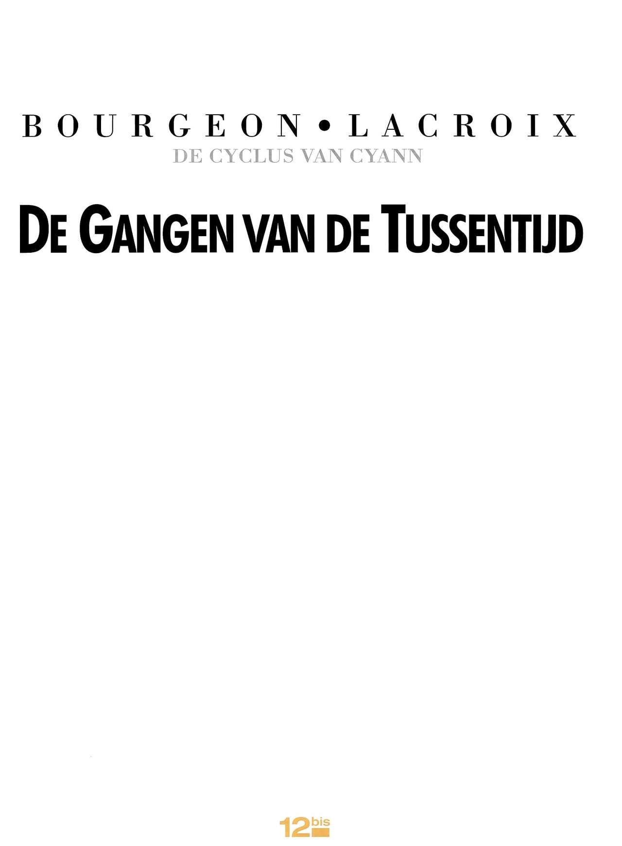 De Cyclus van Cyann - 05 - De Gangen van de Tussentijd (Dutch) 2