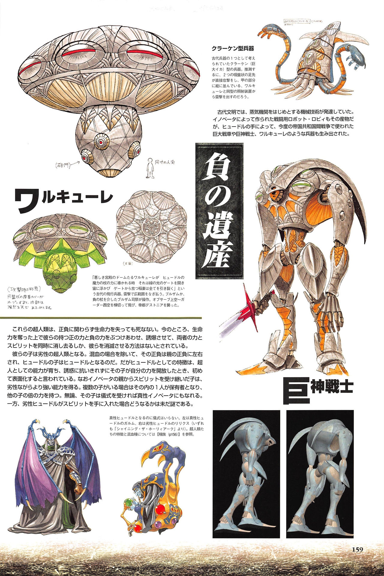 [Kajiyama  Hiroshi] Shining Force III Official Setting Collection Artbook 164