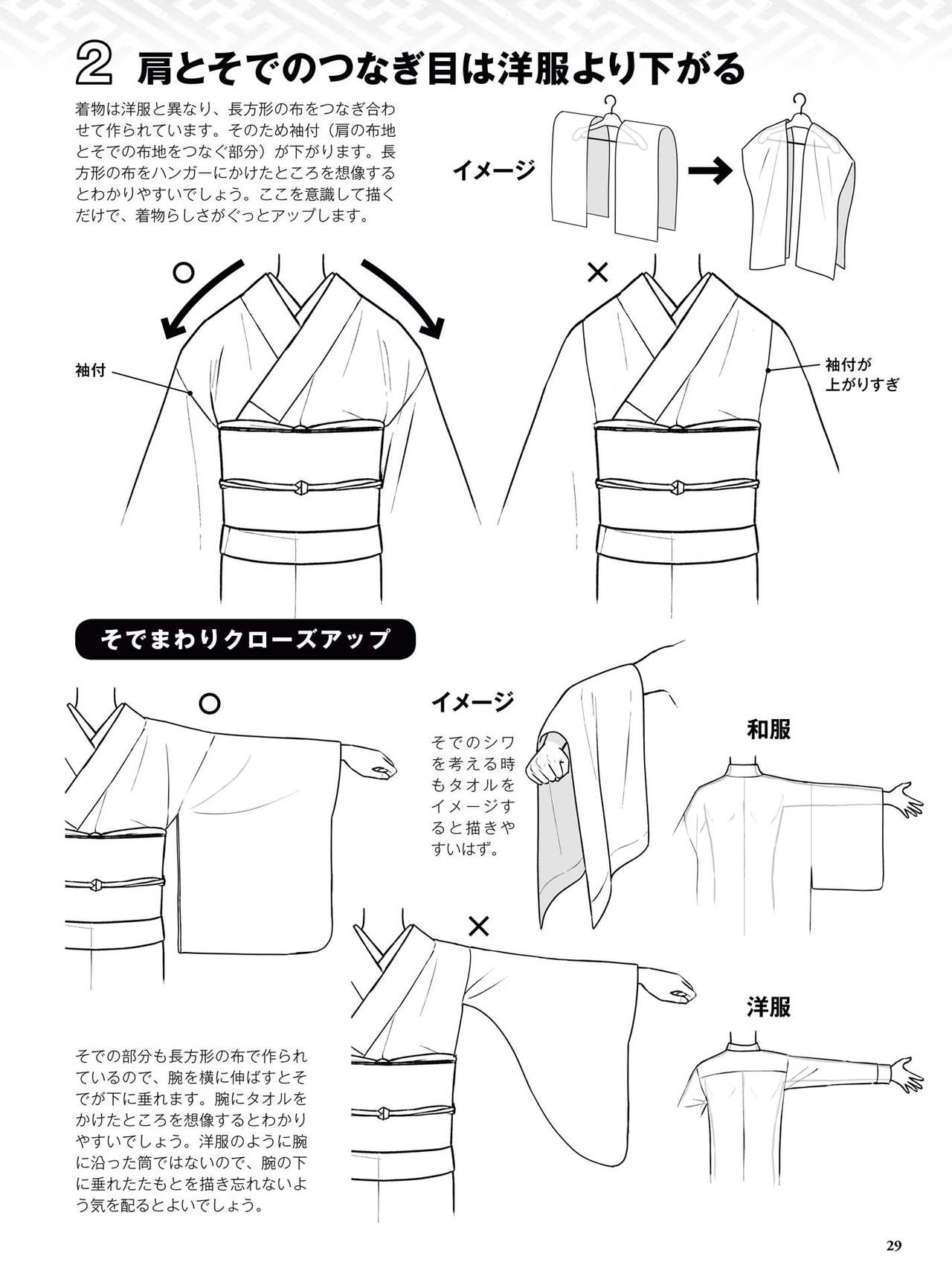 How to draw a kimono: From the basics to the point to advanced 30