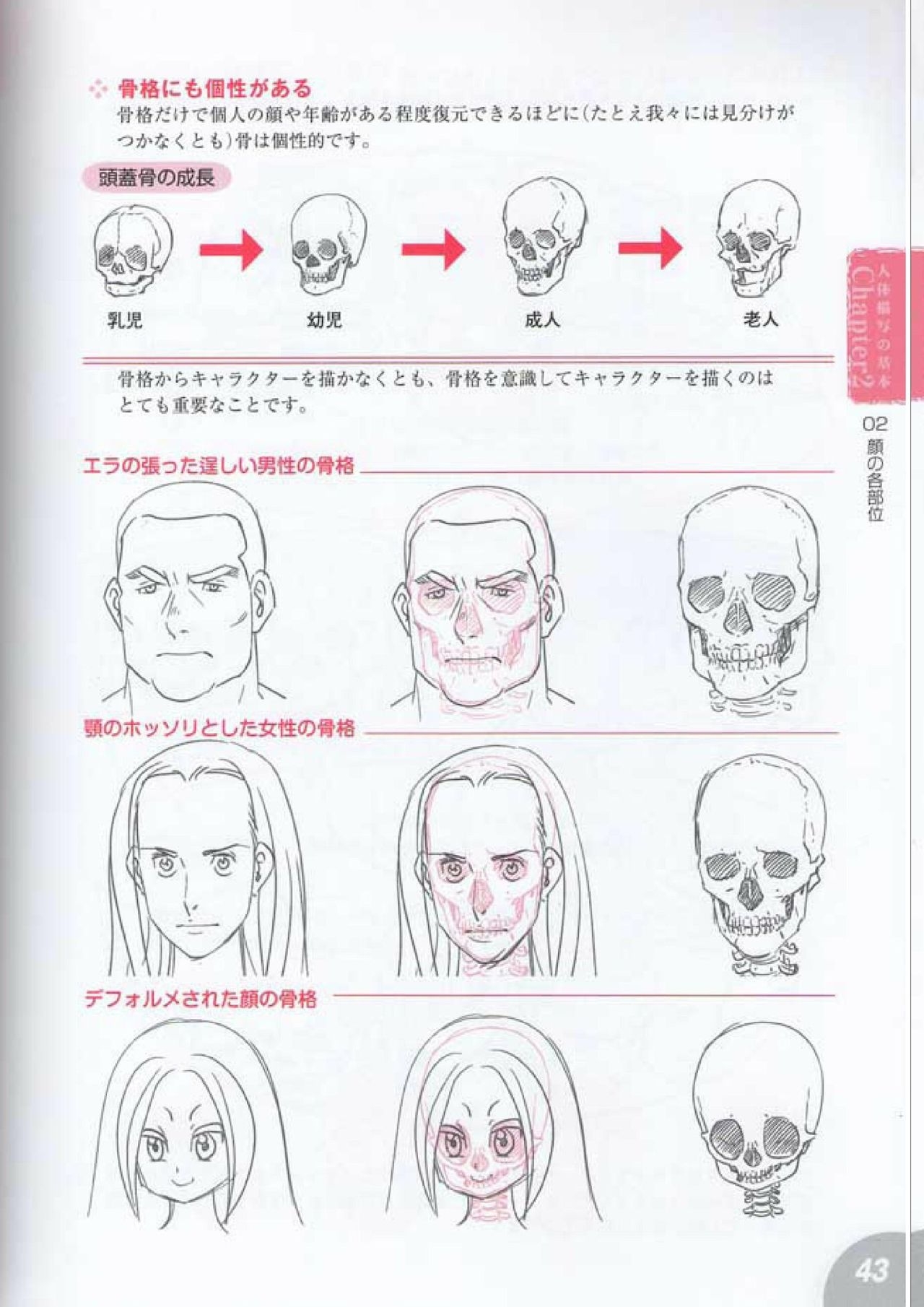 How to draw a character drawing from a human anatomical chart 41