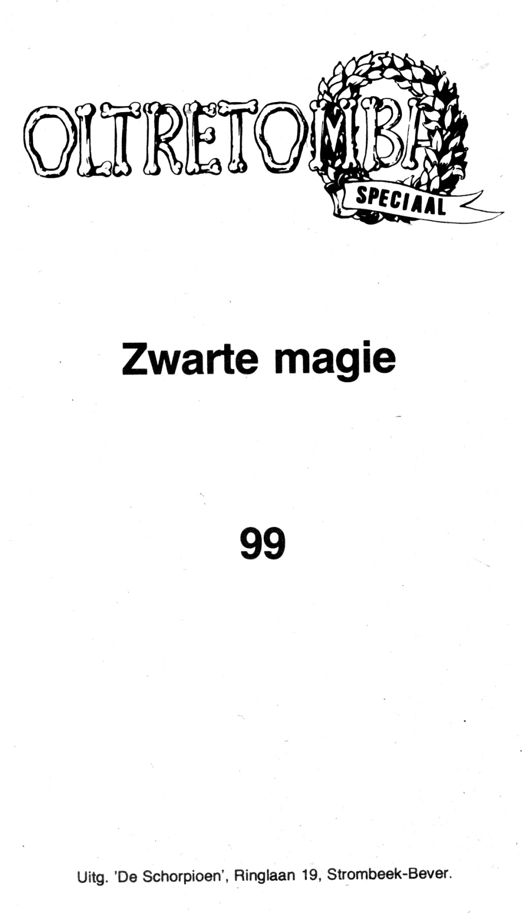 Oltretomba Speciaal - 099 - Zwarte Magie (Dutch) 1