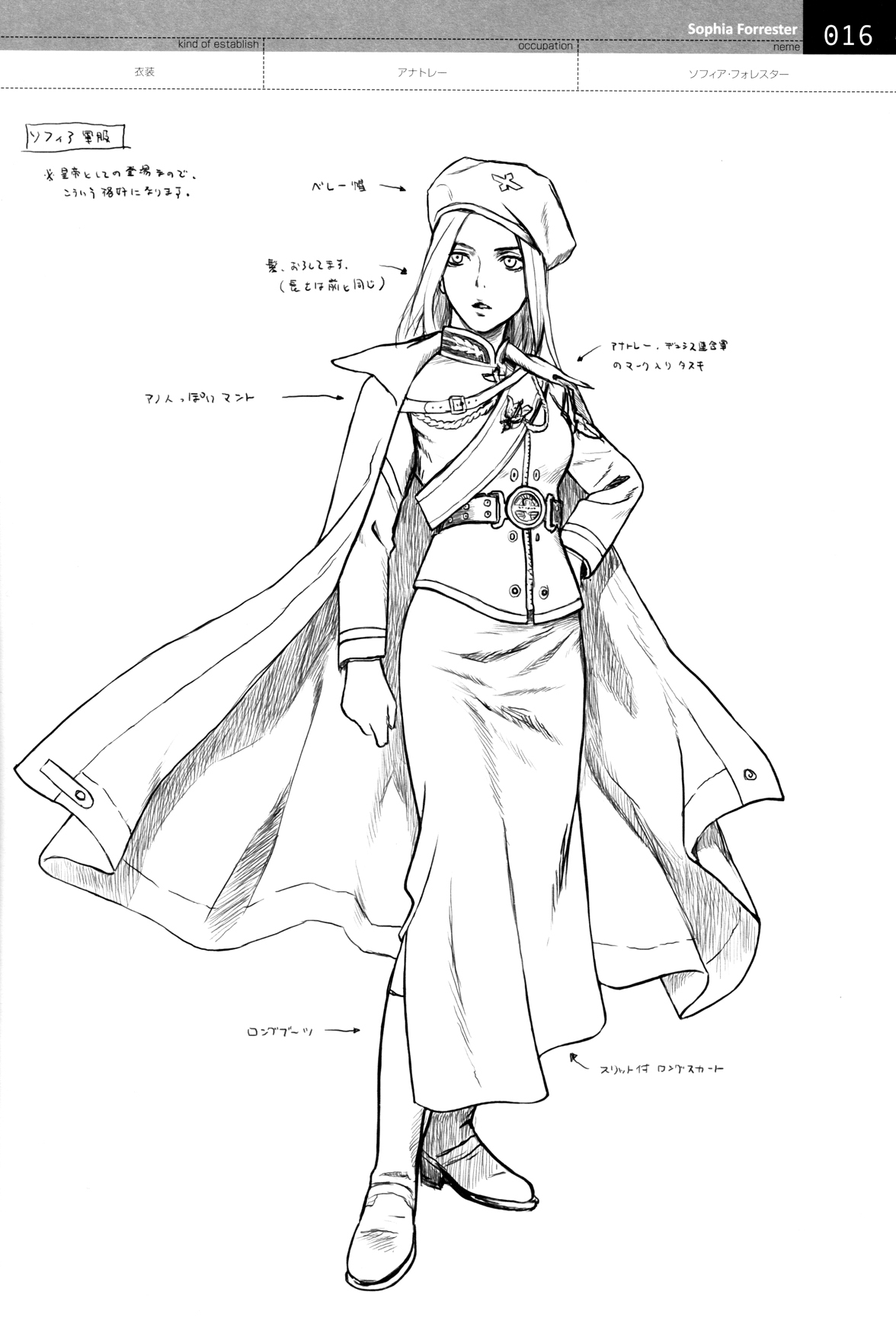[Pasta's Estab (Range Murata)] Linkage - Last Exile ~ Fam, The Silver Wing - Character Filegraphy 02 13