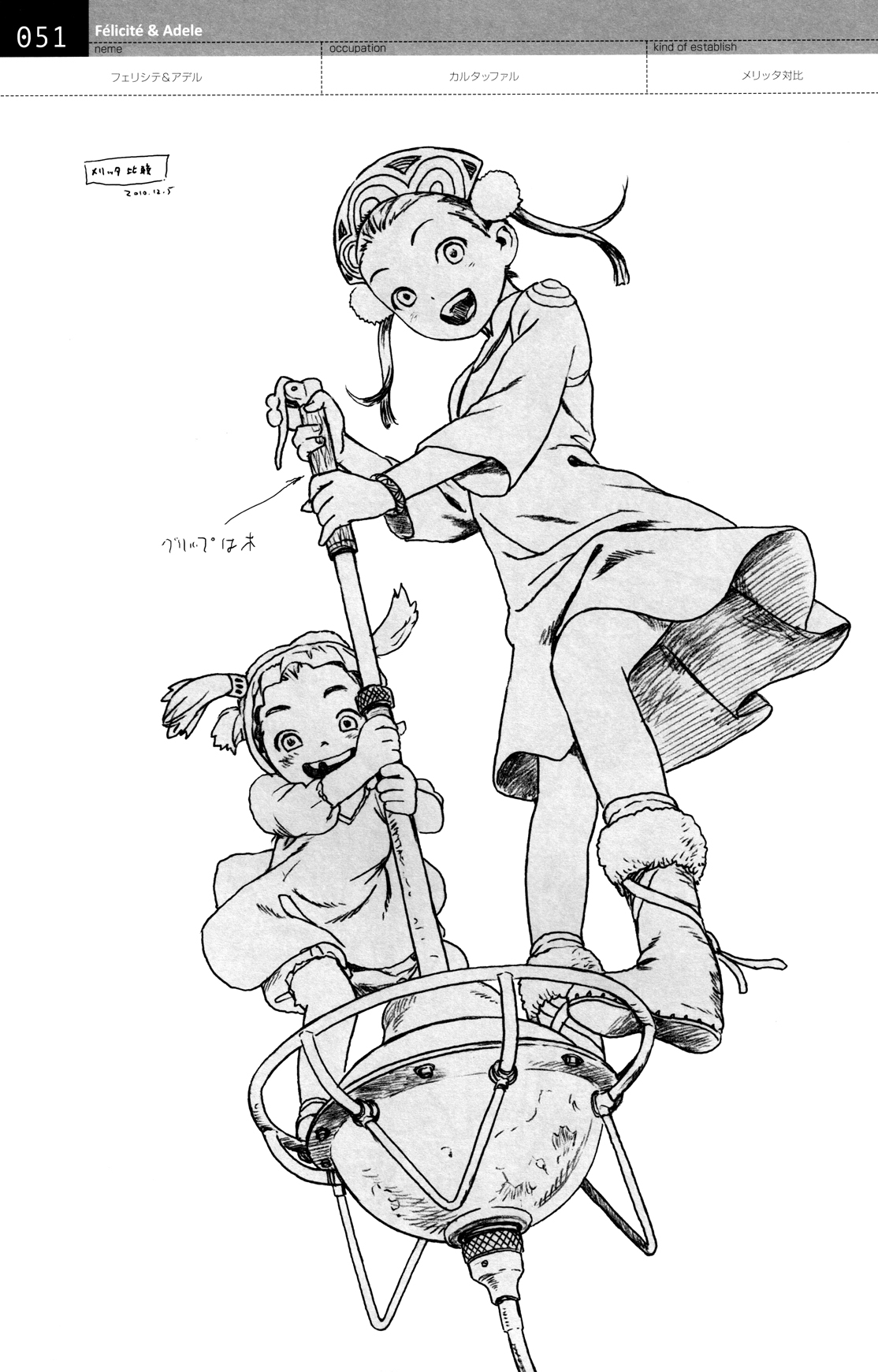 [Pasta's Estab (Range Murata)] Linkage - Last Exile ~ Fam, The Silver Wing - Character Filegraphy 02 48