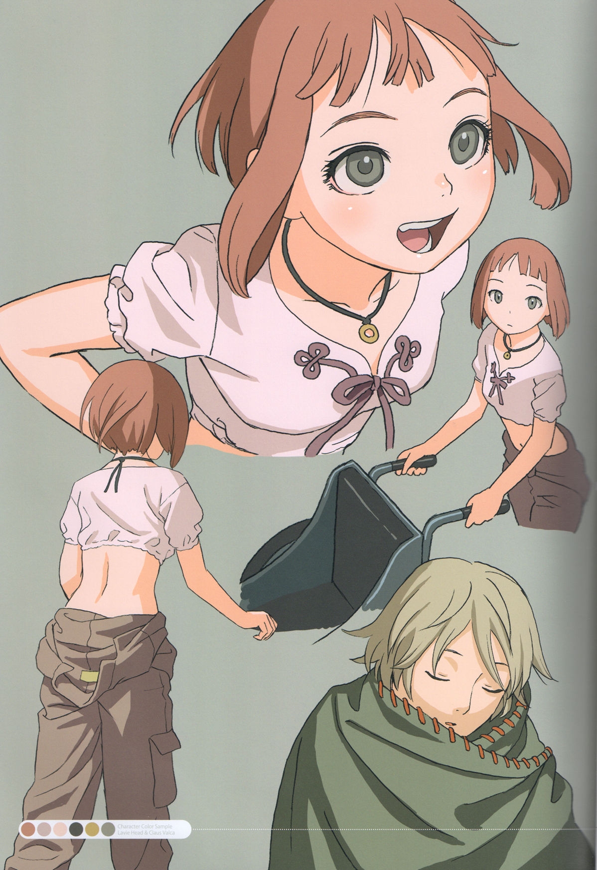 [Pasta's Estab (Range Murata)] Linkage - Last Exile ~ Fam, The Silver Wing - Character Filegraphy 02 4
