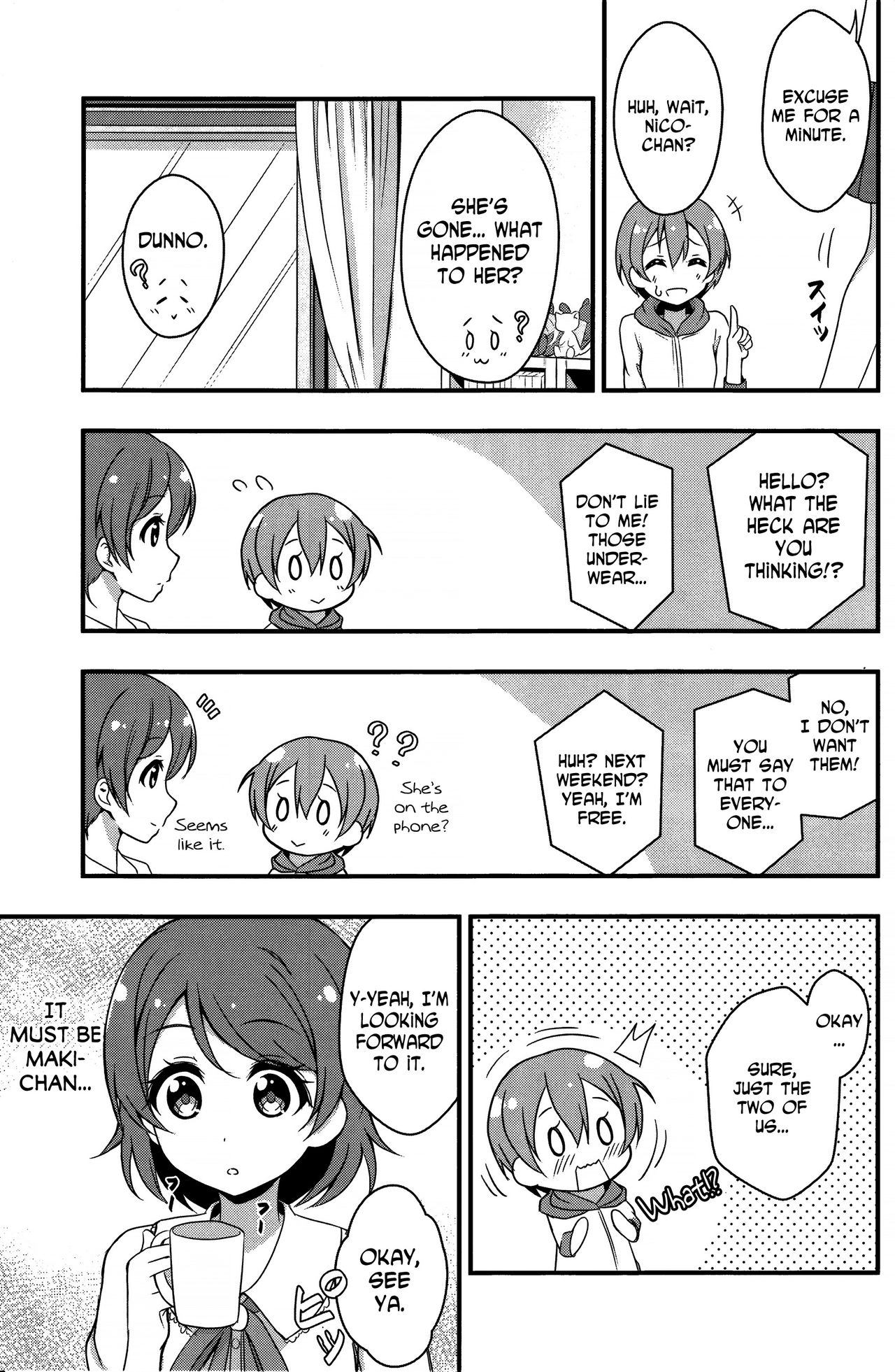 (C87) [refresh☆star (Harunabe)] Rin wa Sonna Pants Hakanai nya!! (Love Live!) [English] [N04H] 9