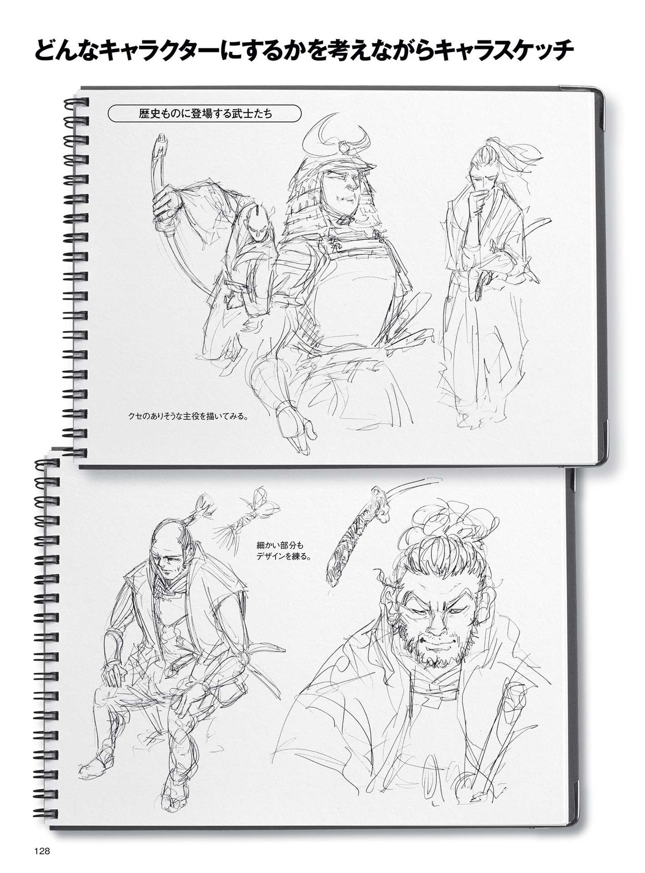 Dynamic Dessin Lesson Book - Quick Drawing with movement 129