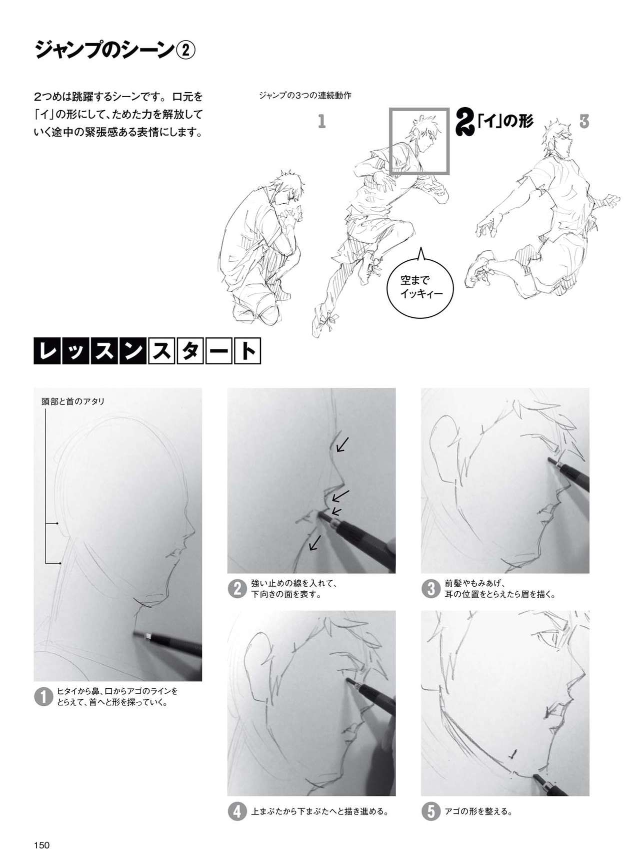 Dynamic Dessin Lesson Book - Quick Drawing with movement 151