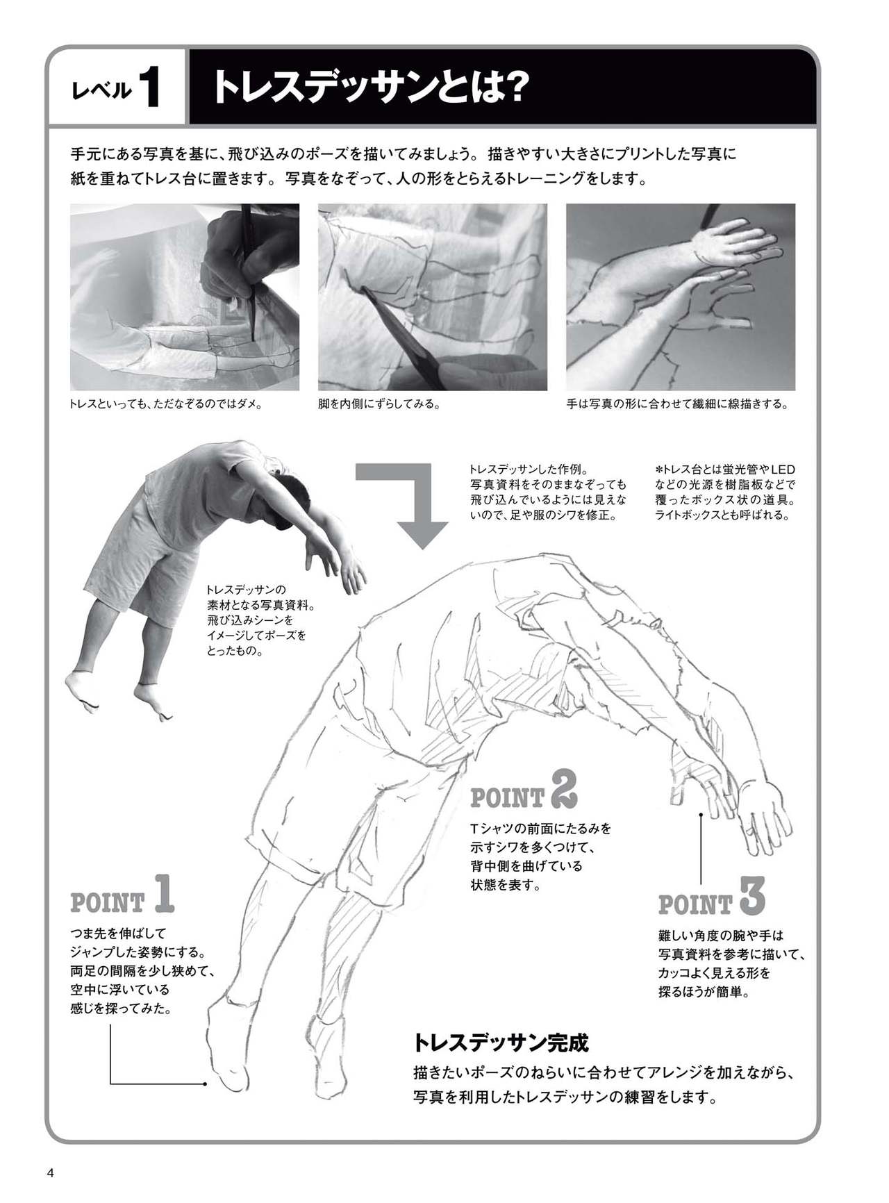 Dynamic Dessin Lesson Book - Quick Drawing with movement 5