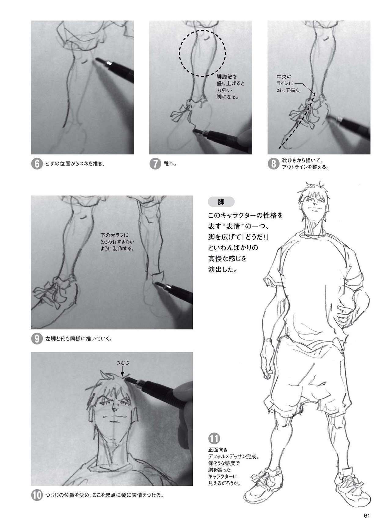 Dynamic Dessin Lesson Book - Quick Drawing with movement 62