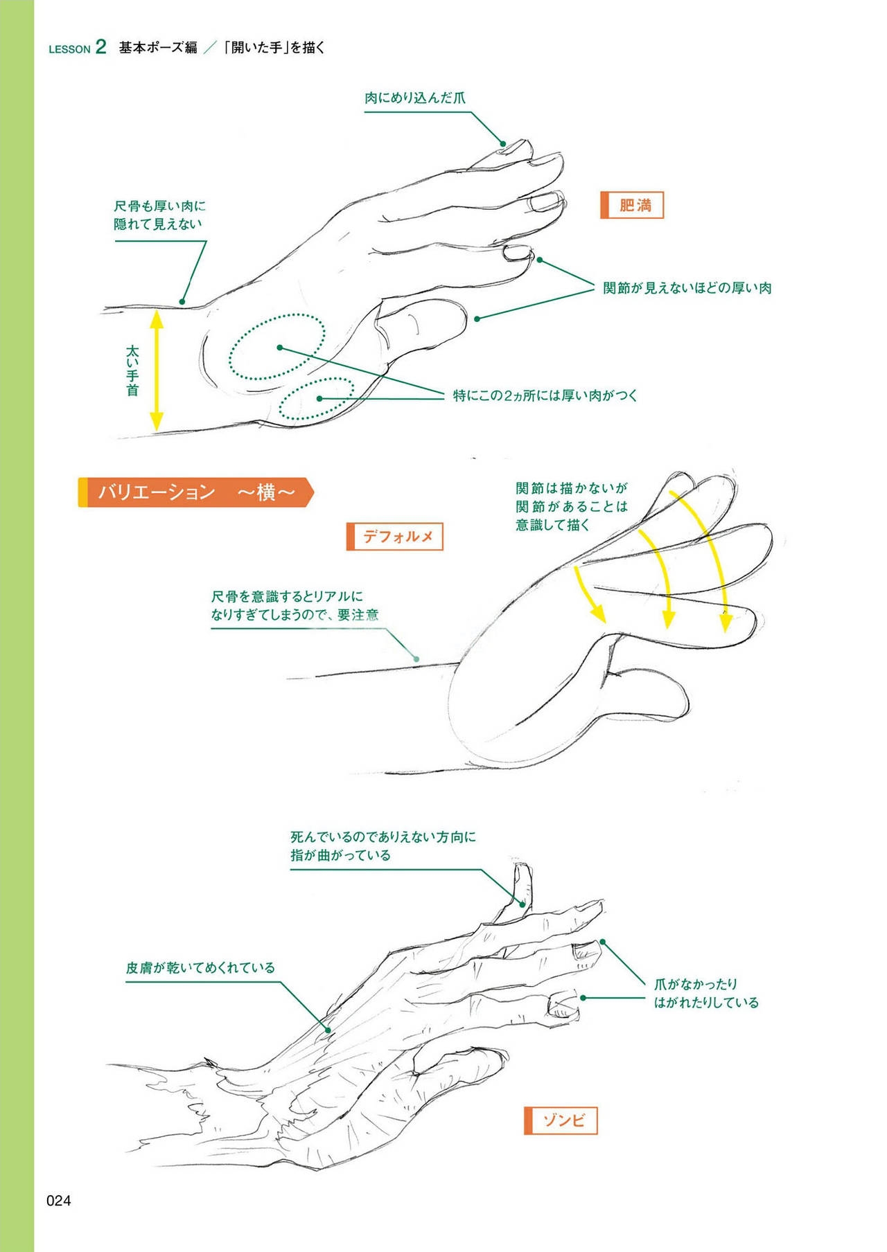 How to draw hands 24