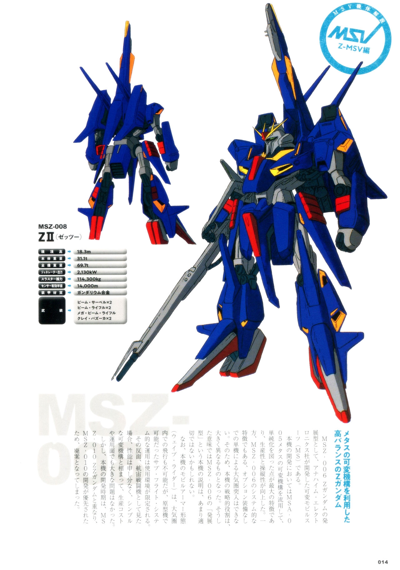 Mobile Suit Gundam - MSV The Second - Generation 1986-1993 13