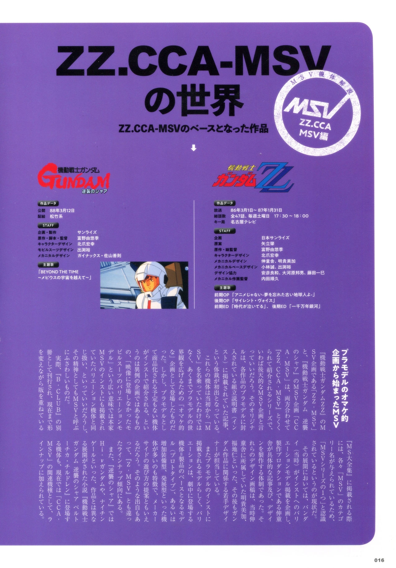Mobile Suit Gundam - MSV The Second - Generation 1986-1993 15