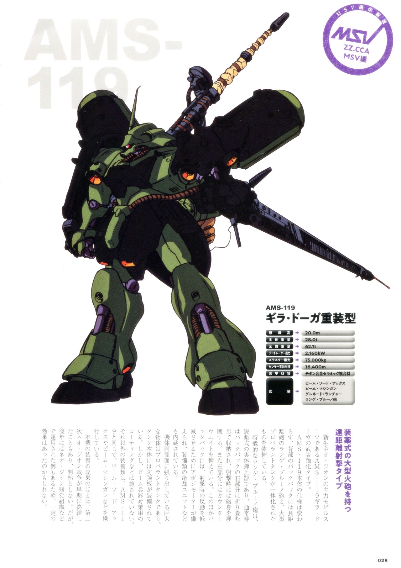 Mobile Suit Gundam - MSV The Second - Generation 1986-1993 27