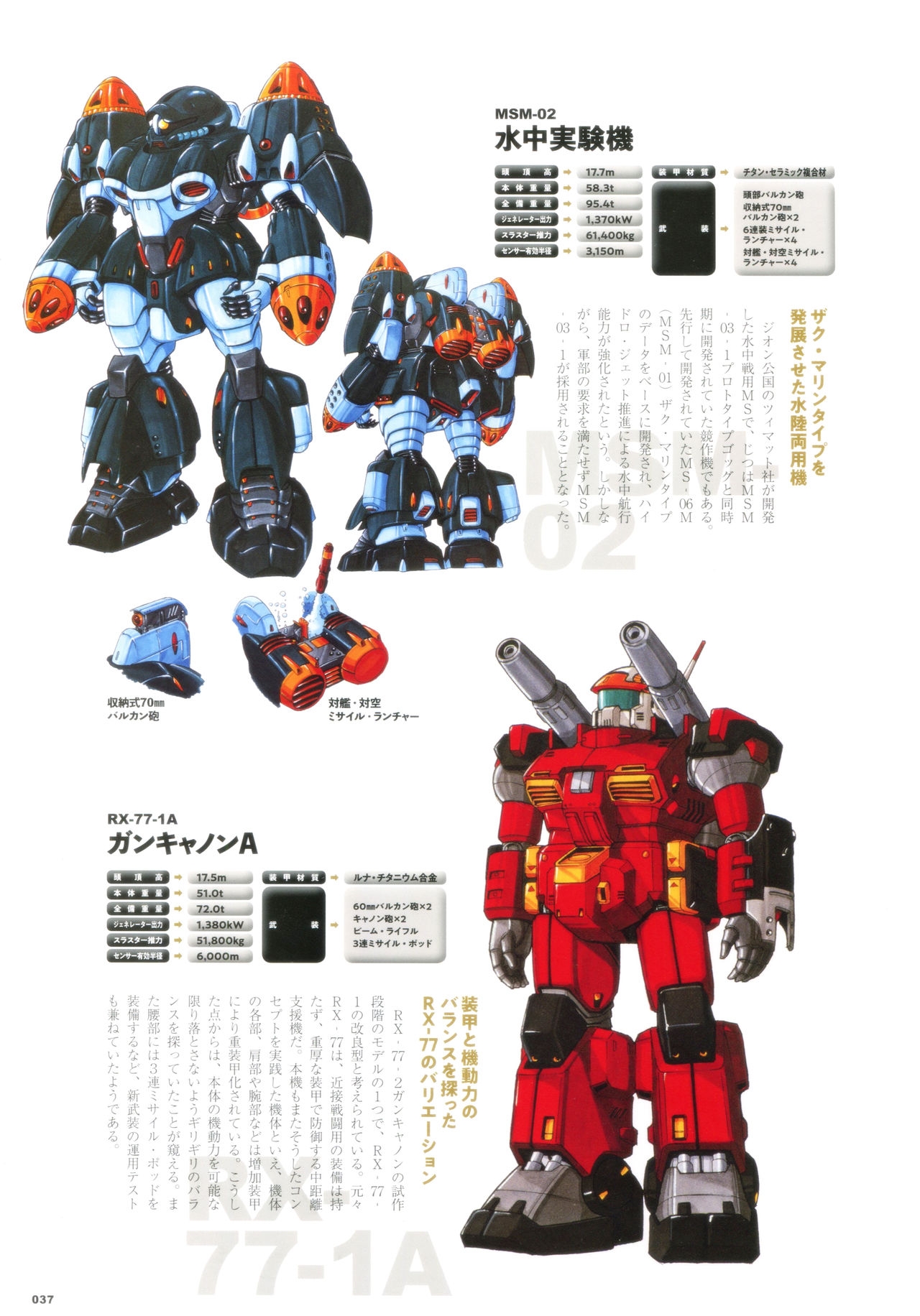 Mobile Suit Gundam - MSV The Second - Generation 1986-1993 36