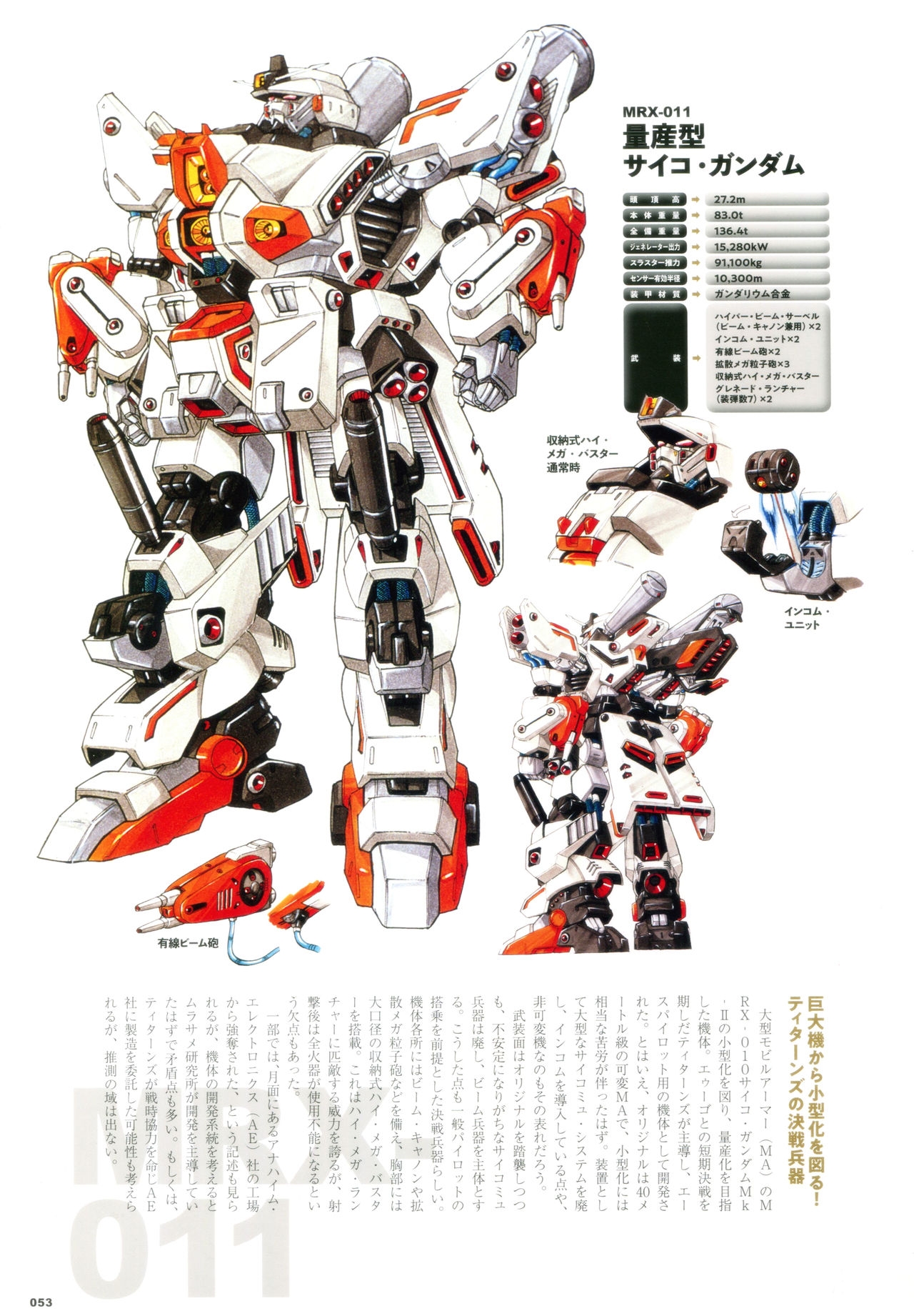 Mobile Suit Gundam - MSV The Second - Generation 1986-1993 52