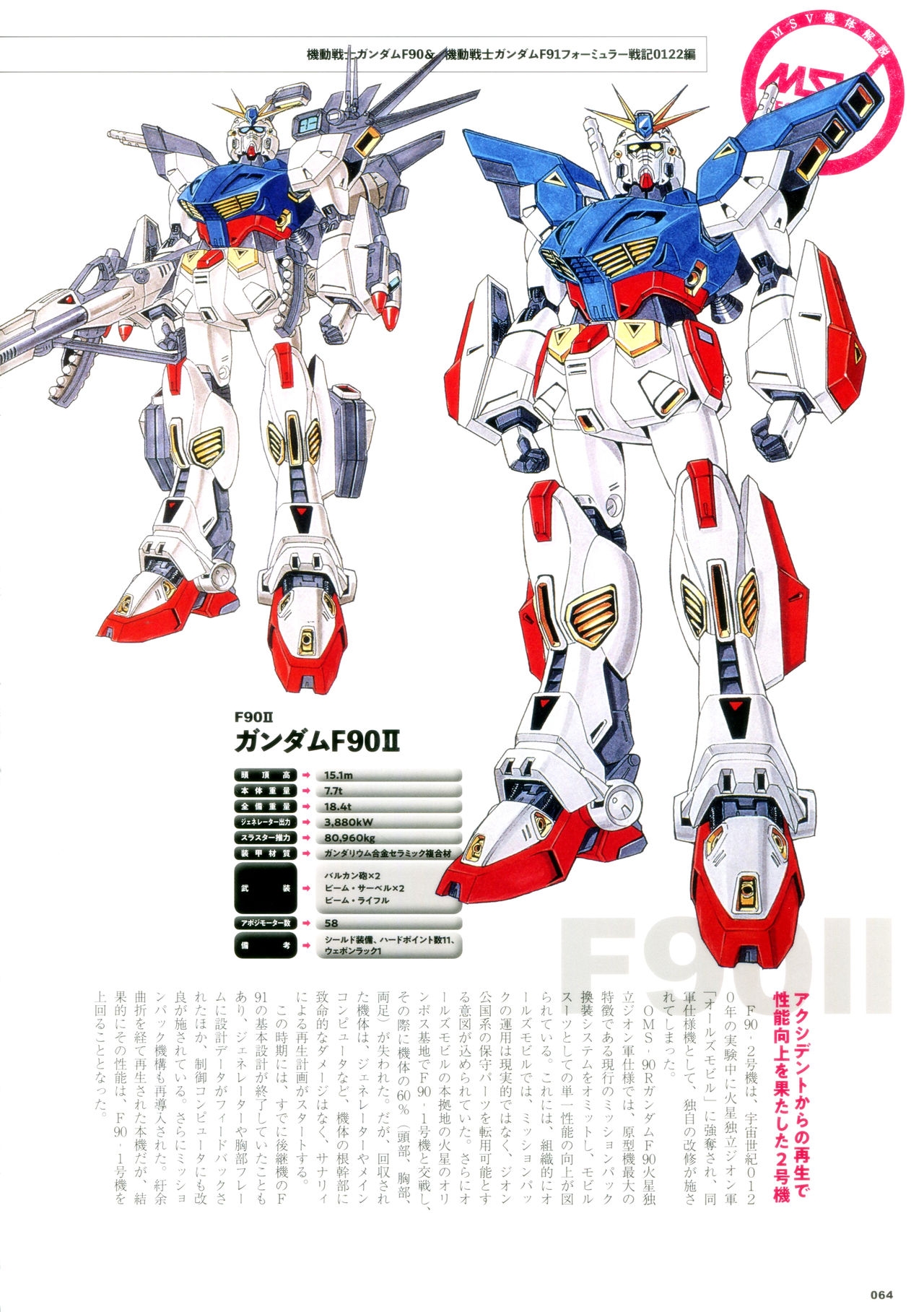 Mobile Suit Gundam - MSV The Second - Generation 1986-1993 63