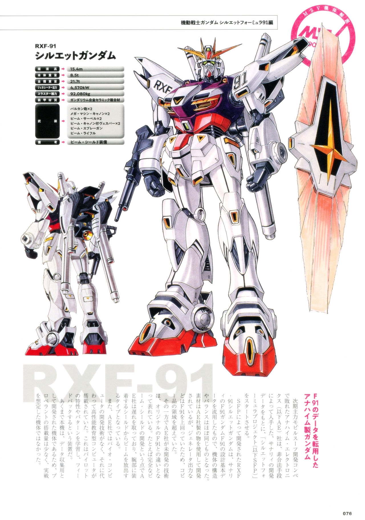 Mobile Suit Gundam - MSV The Second - Generation 1986-1993 75