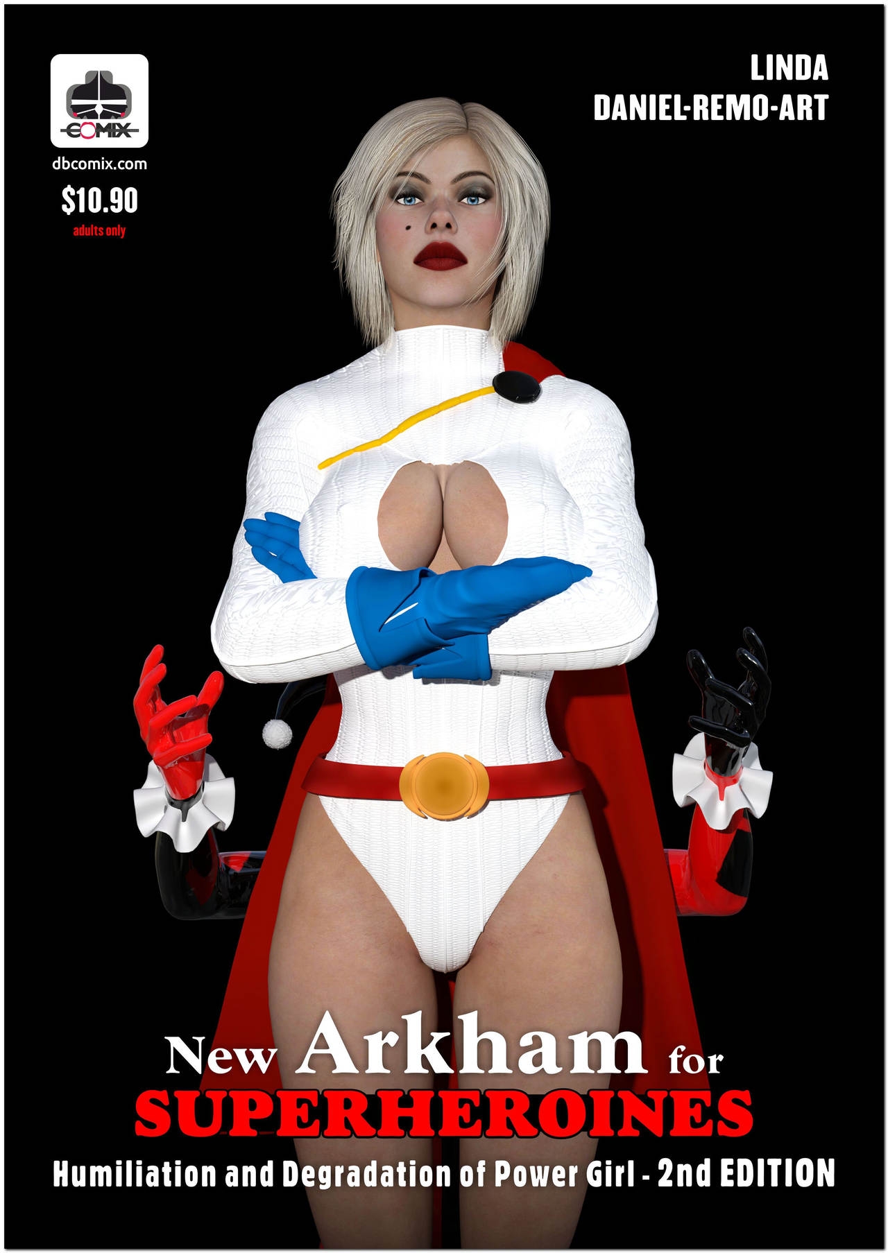 [DBComix] New Arkham For Superheroines 1 2nd Edition - Humiliation and Degradation of Power Girl 0