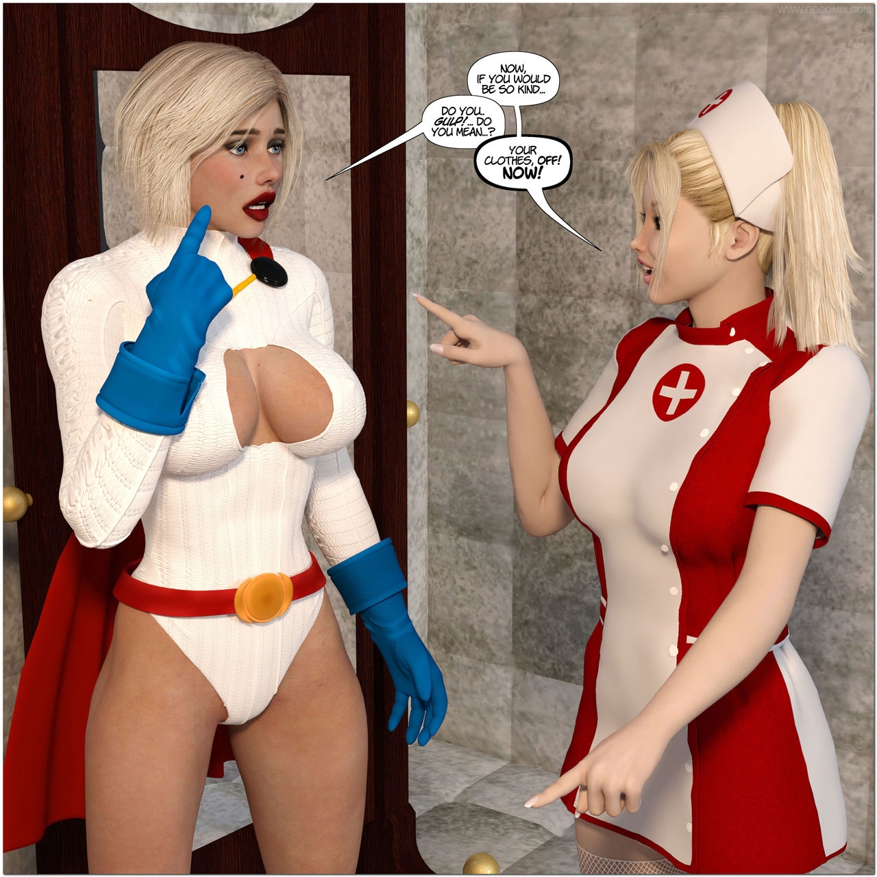 [DBComix] New Arkham For Superheroines 1 2nd Edition - Humiliation and Degradation of Power Girl 25
