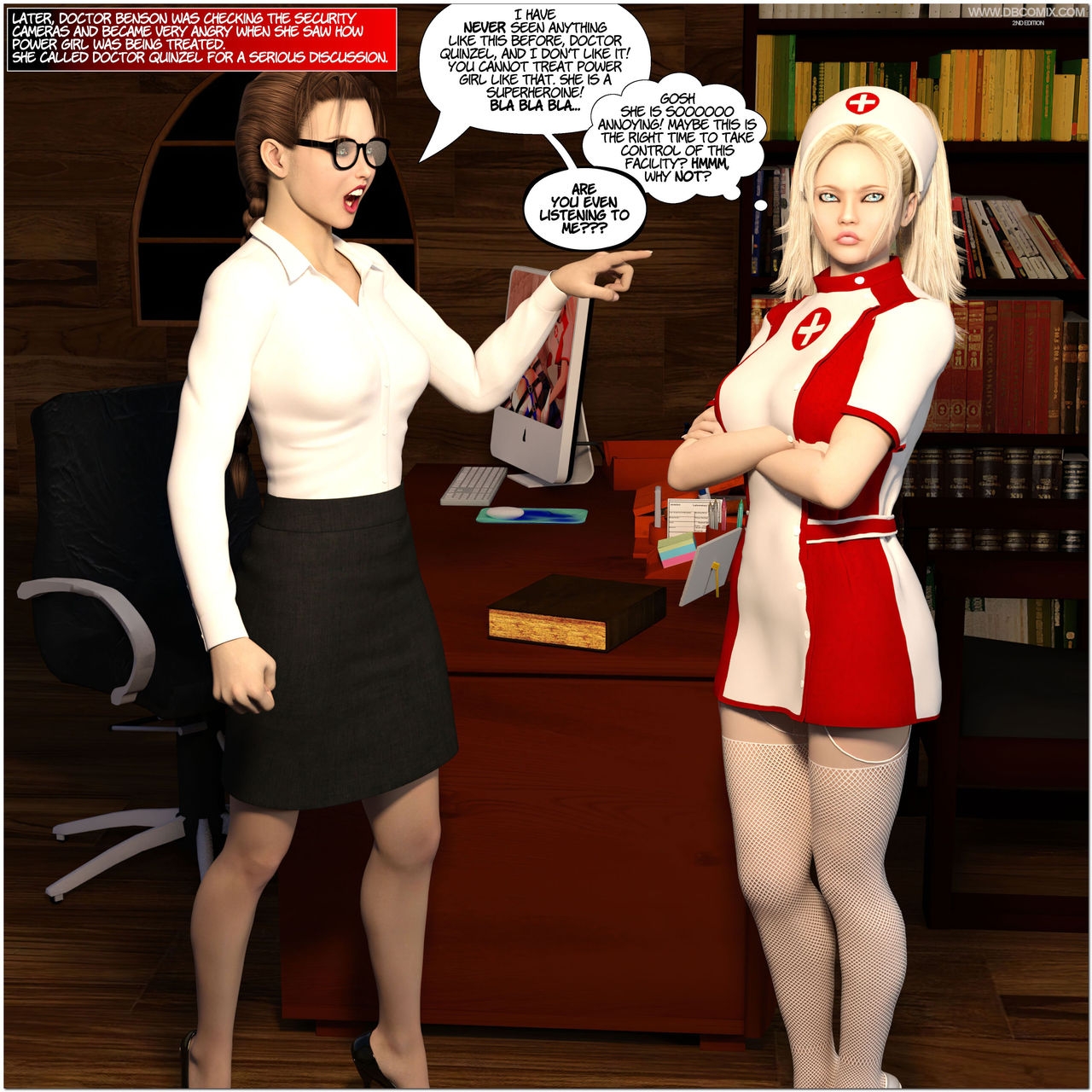 [DBComix] New Arkham For Superheroines 1 2nd Edition - Humiliation and Degradation of Power Girl 62