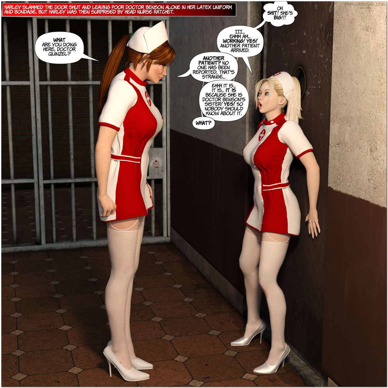 [DBComix] New Arkham For Superheroines 1 2nd Edition - Humiliation and Degradation of Power Girl 68