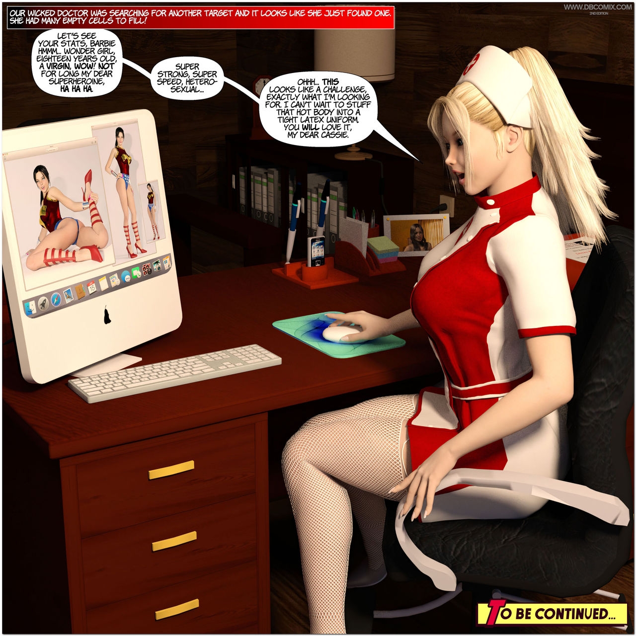 [DBComix] New Arkham For Superheroines 1 2nd Edition - Humiliation and Degradation of Power Girl 78