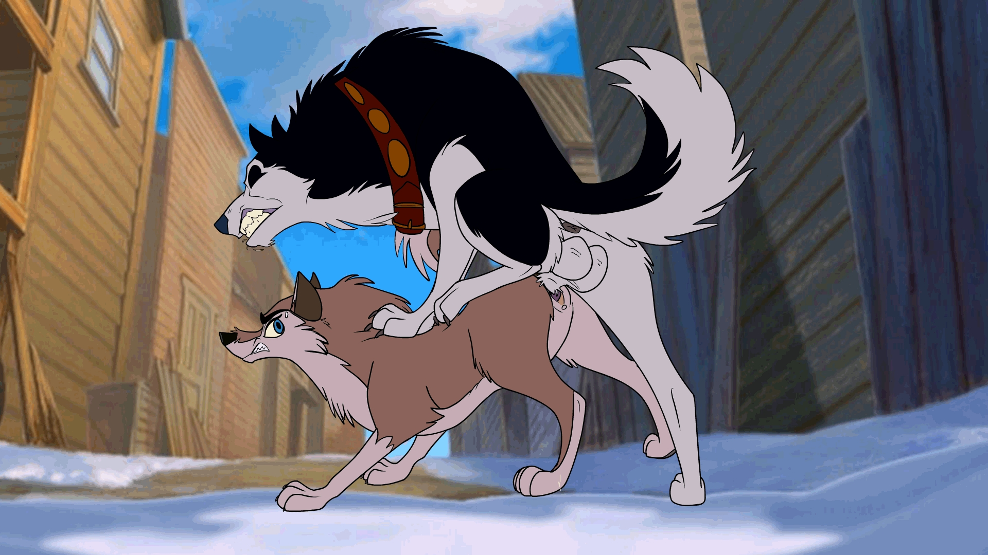 F-A Furry Animation (Balto, Bolt, The Fox and the Hound, Crash Bandicoot) 6