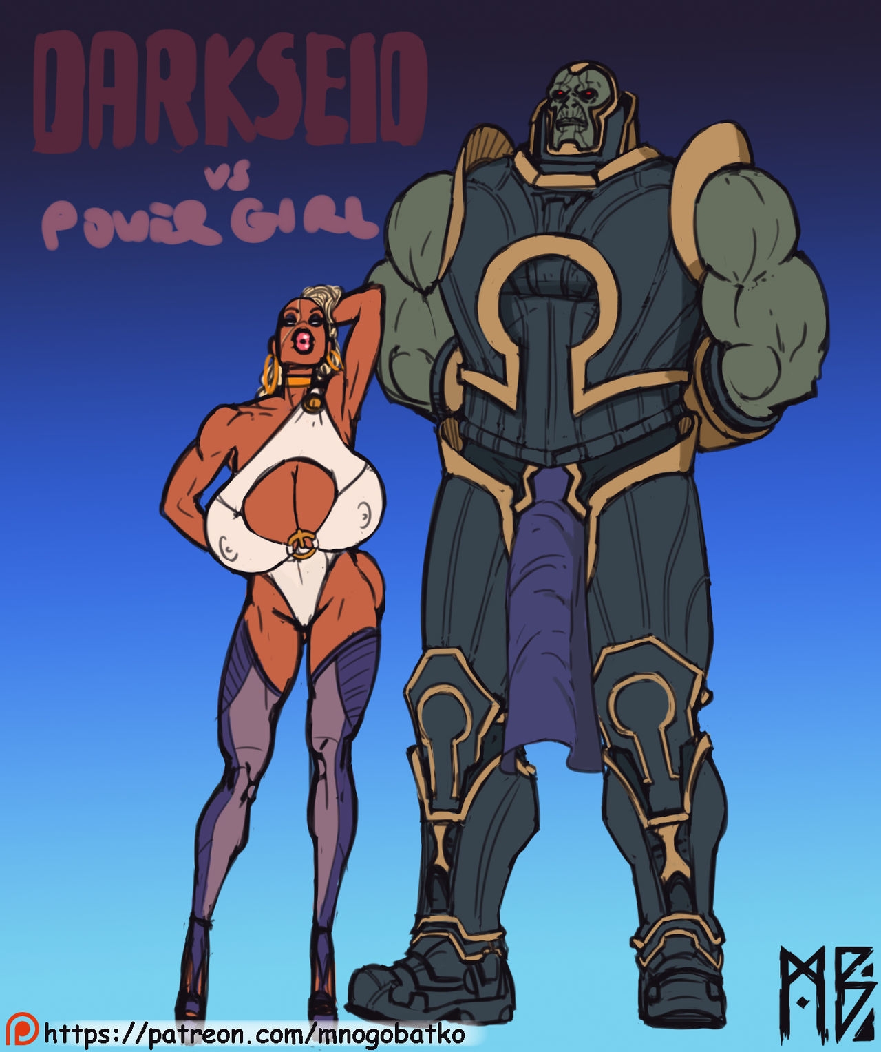 [Mnogobatko] Darkseid vs Powergirl: The Ultimatium (Justice League) [Ongoing] 4