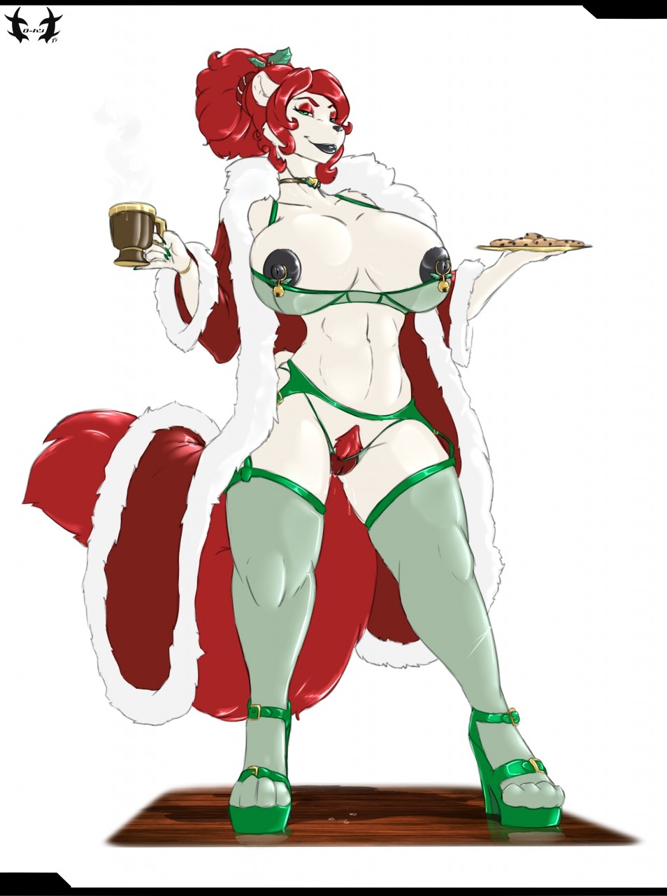 Furry Holiday ladies and New Year babes 30
