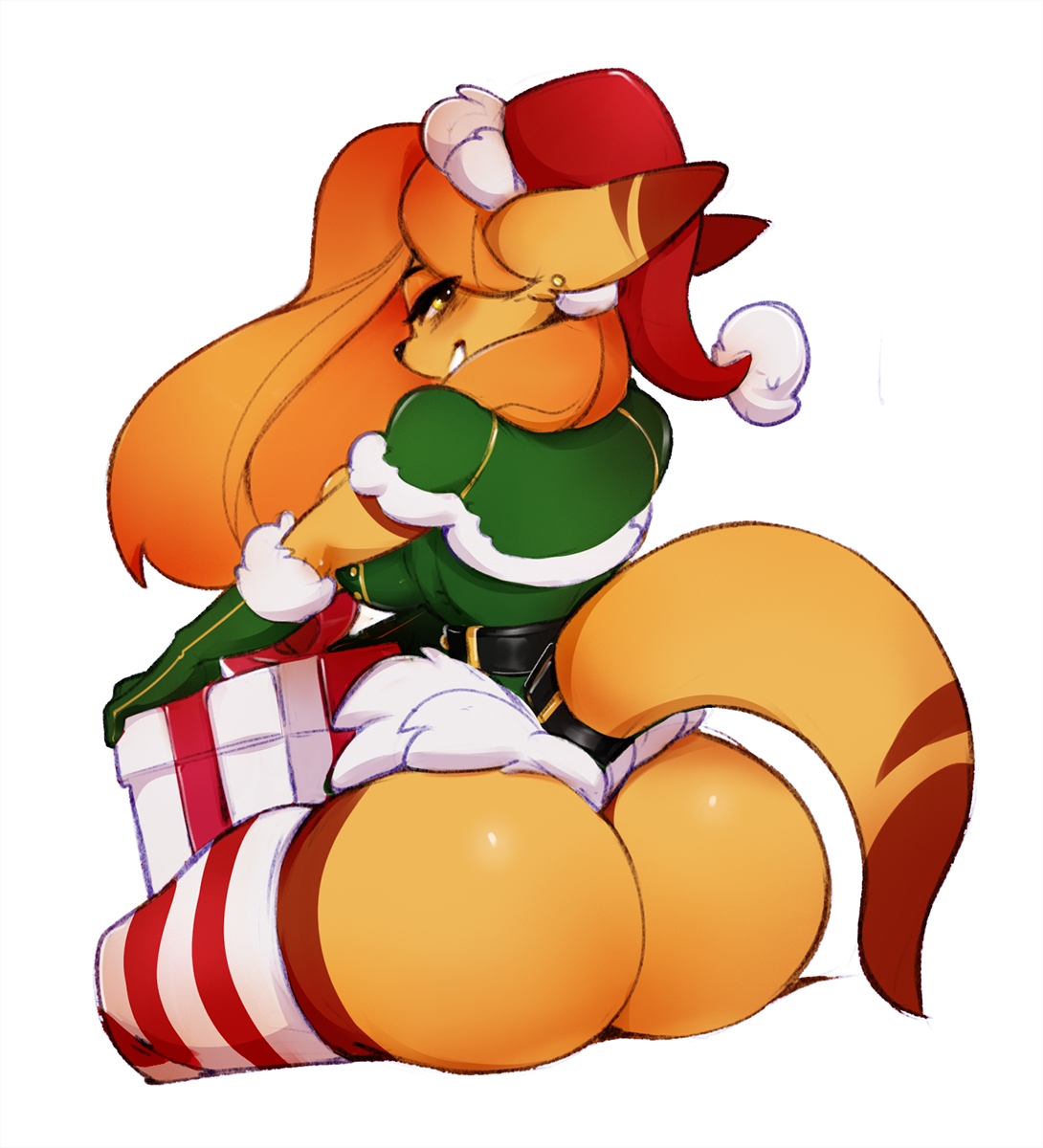 Furry Holiday ladies and New Year babes 8