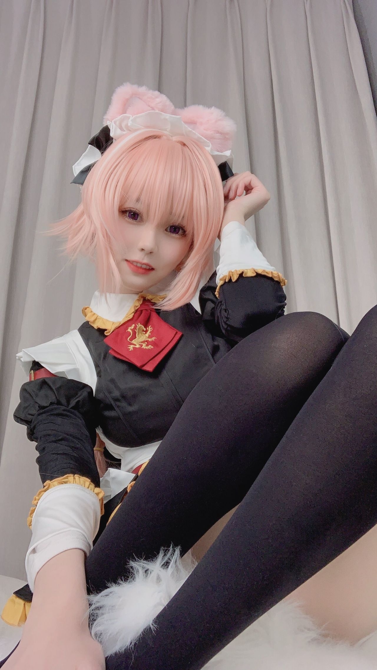 [Cosplay]你的负卿– 阿斯托爾福(女僕裝) 14