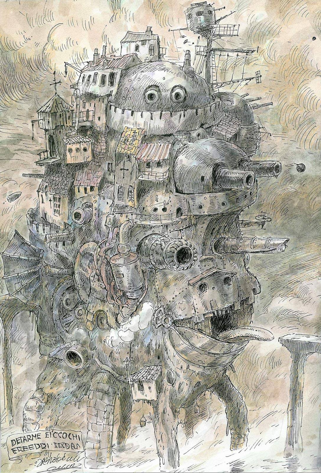The Art of Howl's Moving Castle 60