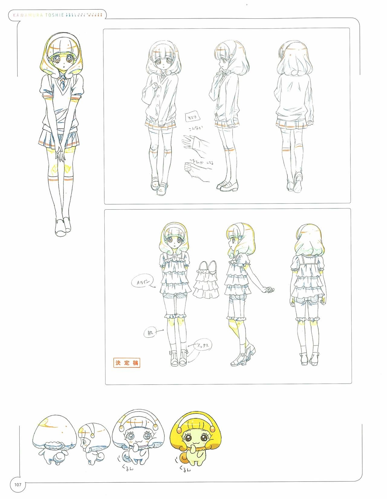 Kawamura Toshie - Toei Animation Precure Works 107