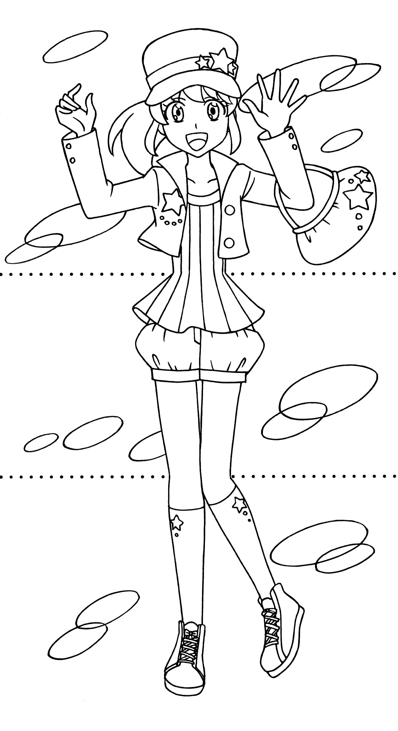 Happiness Charge Precure Dressup Coloring Book 29