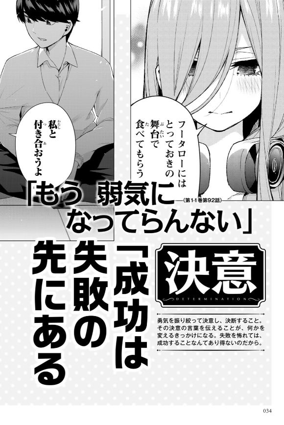 [Haruba Negi] Gotoubun no Hanayome Character Book Miku (Gotoubun no Hanayome) 34