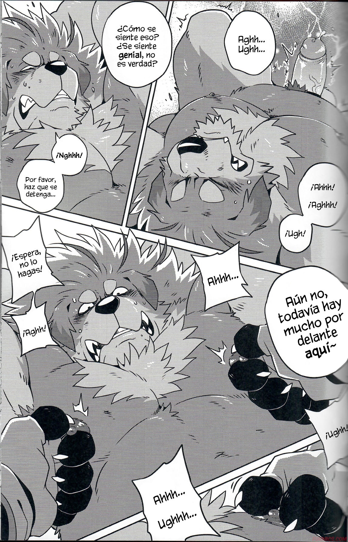 (FF34) [WILD STYLE (Takemoto Arashi)] FILE:EX Border Dog [Spanish] [Furmics] 17