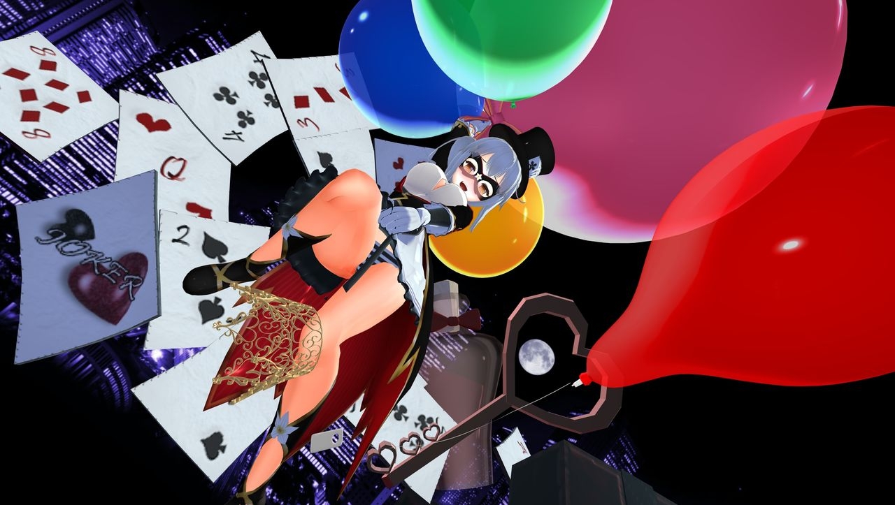 Pixiv User (風太@風船フェチ) Collection (Balloon/Looner)(MMD) 205