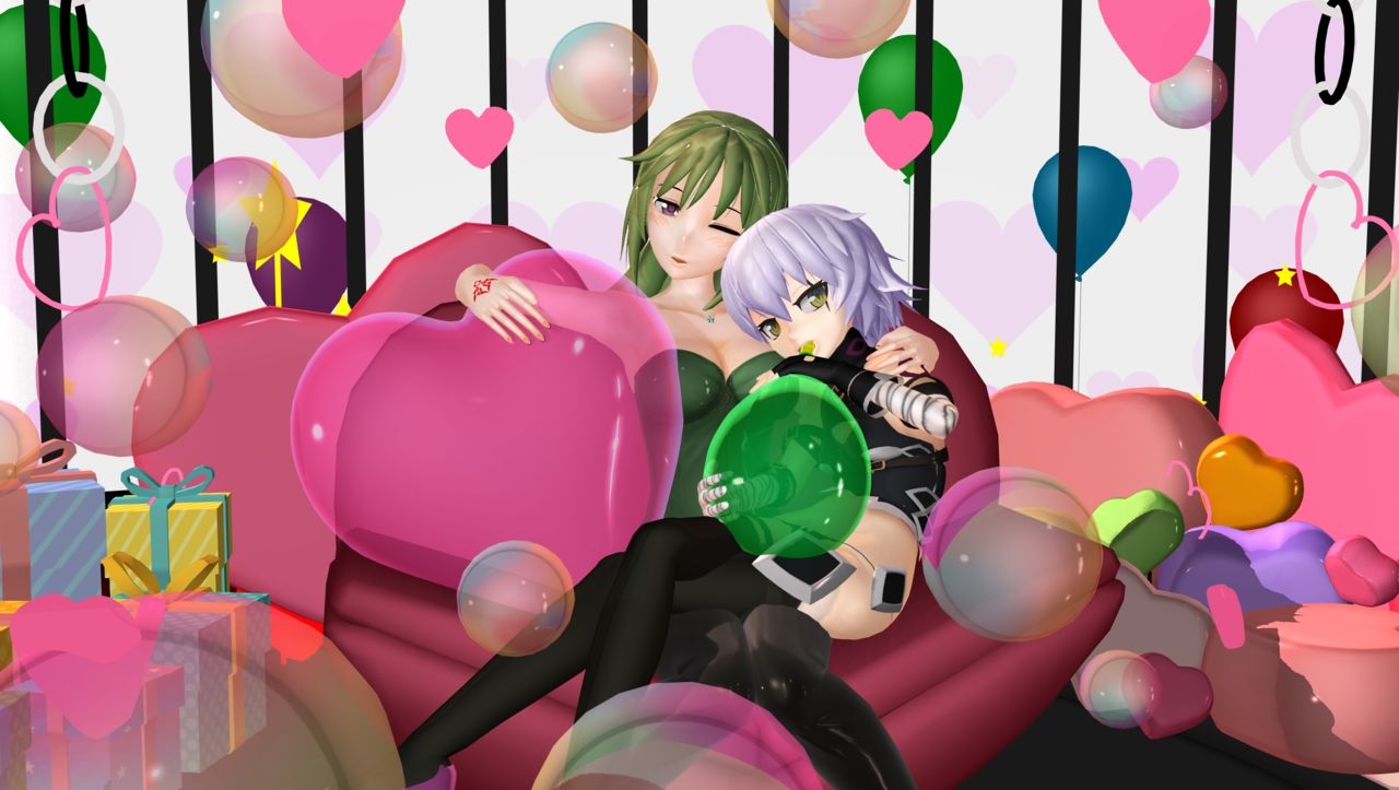 Pixiv User (風太@風船フェチ) Collection (Balloon/Looner)(MMD) 211