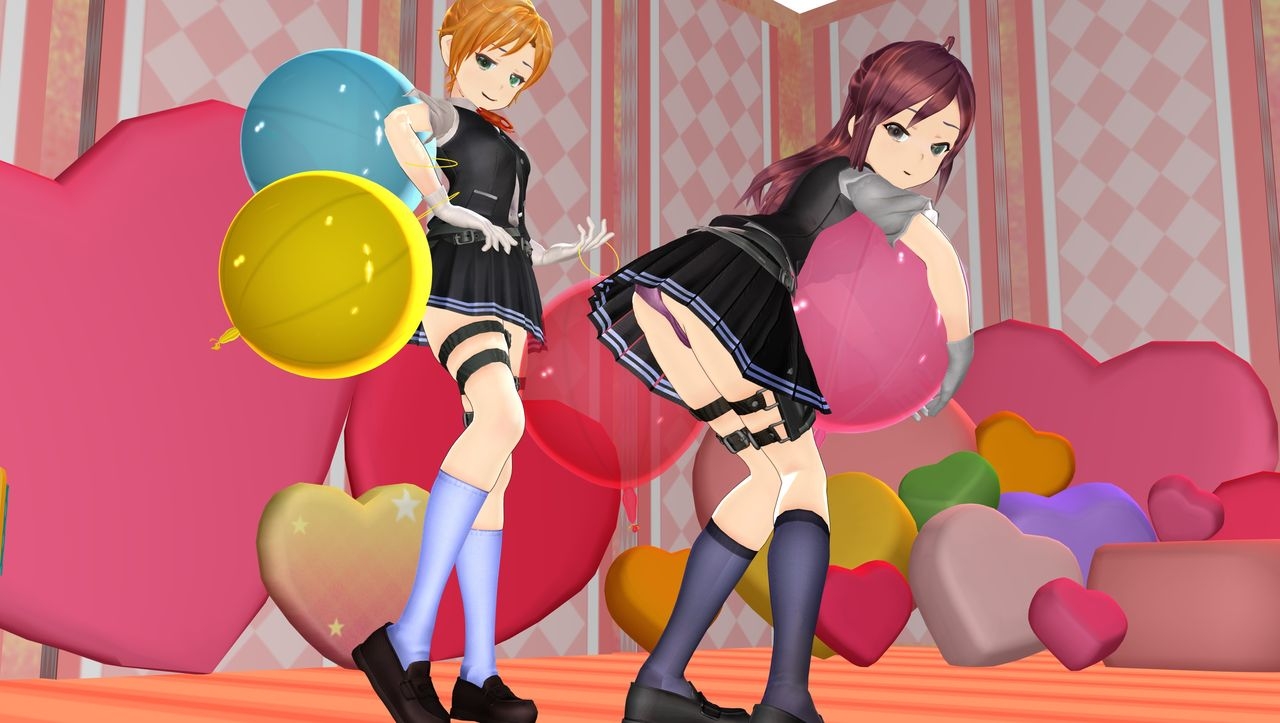 Pixiv User (風太@風船フェチ) Collection (Balloon/Looner)(MMD) 235
